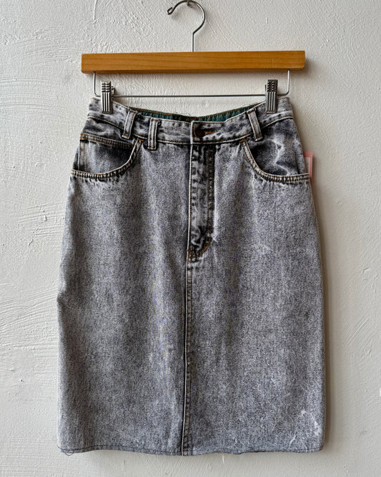 80s Jordache Acid Wash Skirt