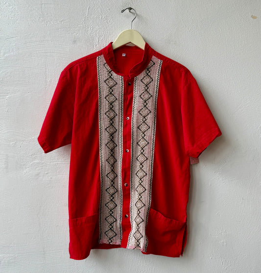 Y2K Vacation Button Up Shirt