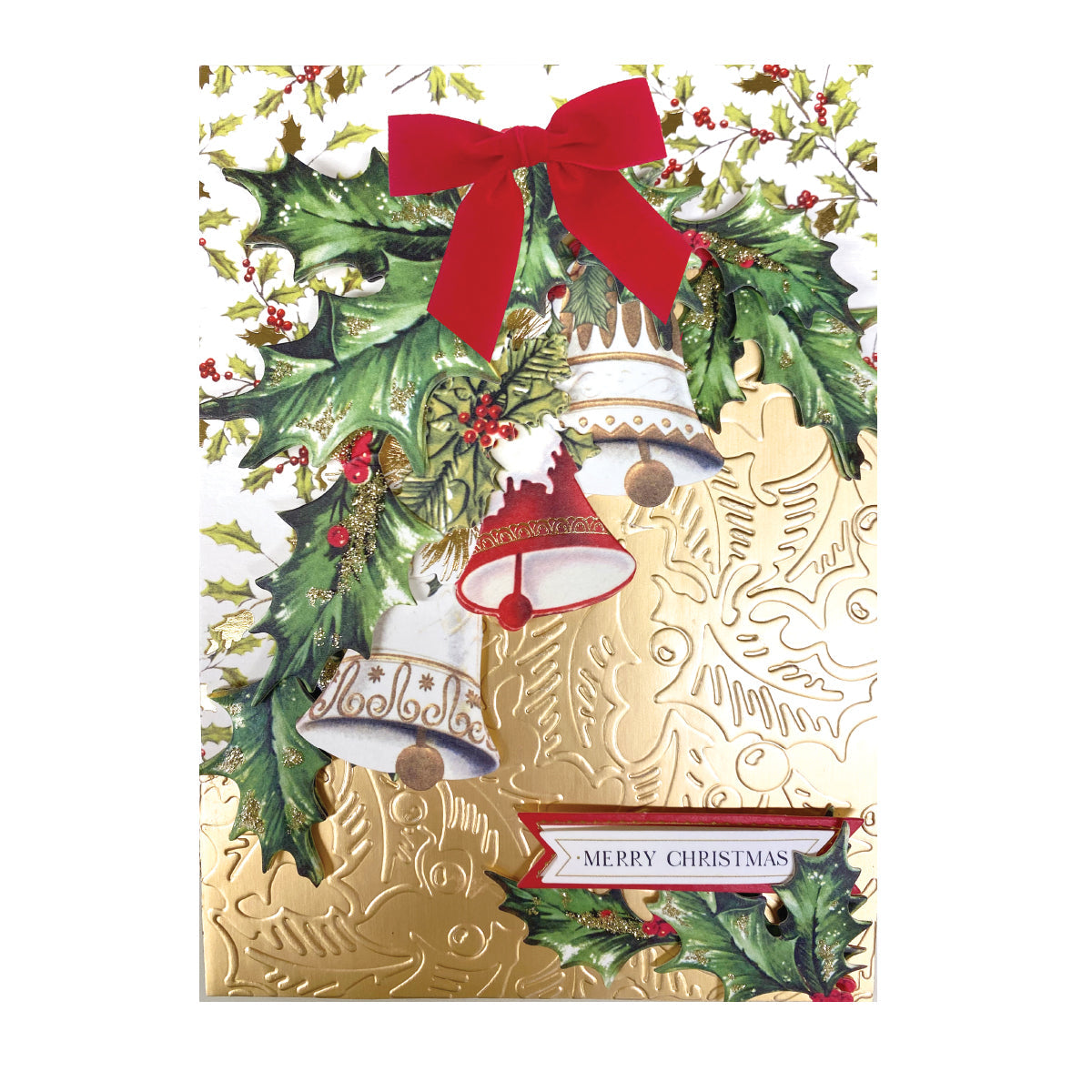 Christmas Bells Boxed Card 10ct