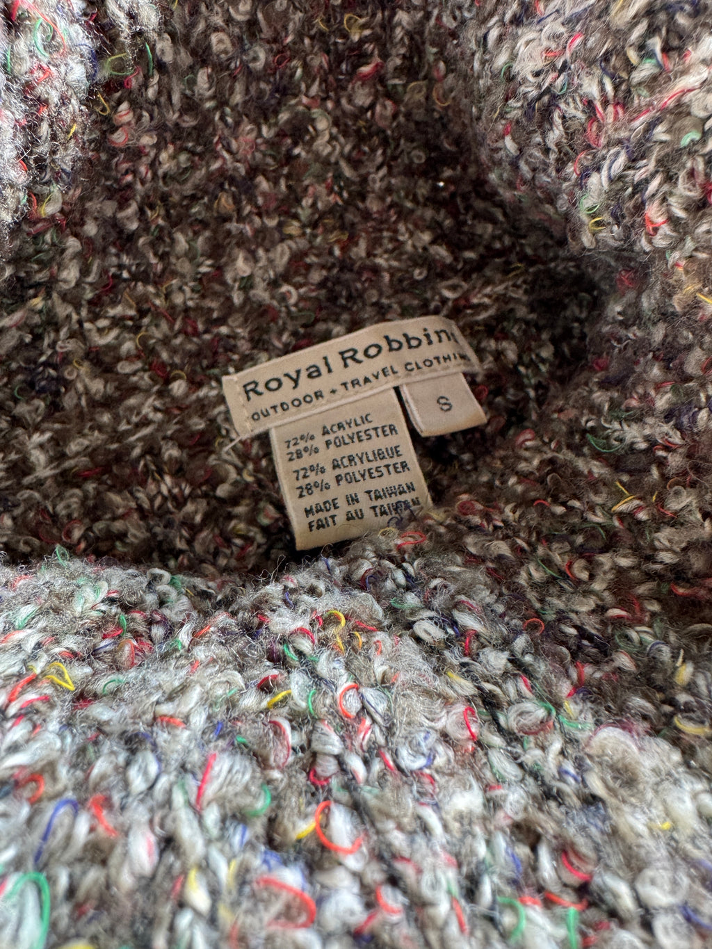 Y2K Subtle Multicolor Cozy Sweater