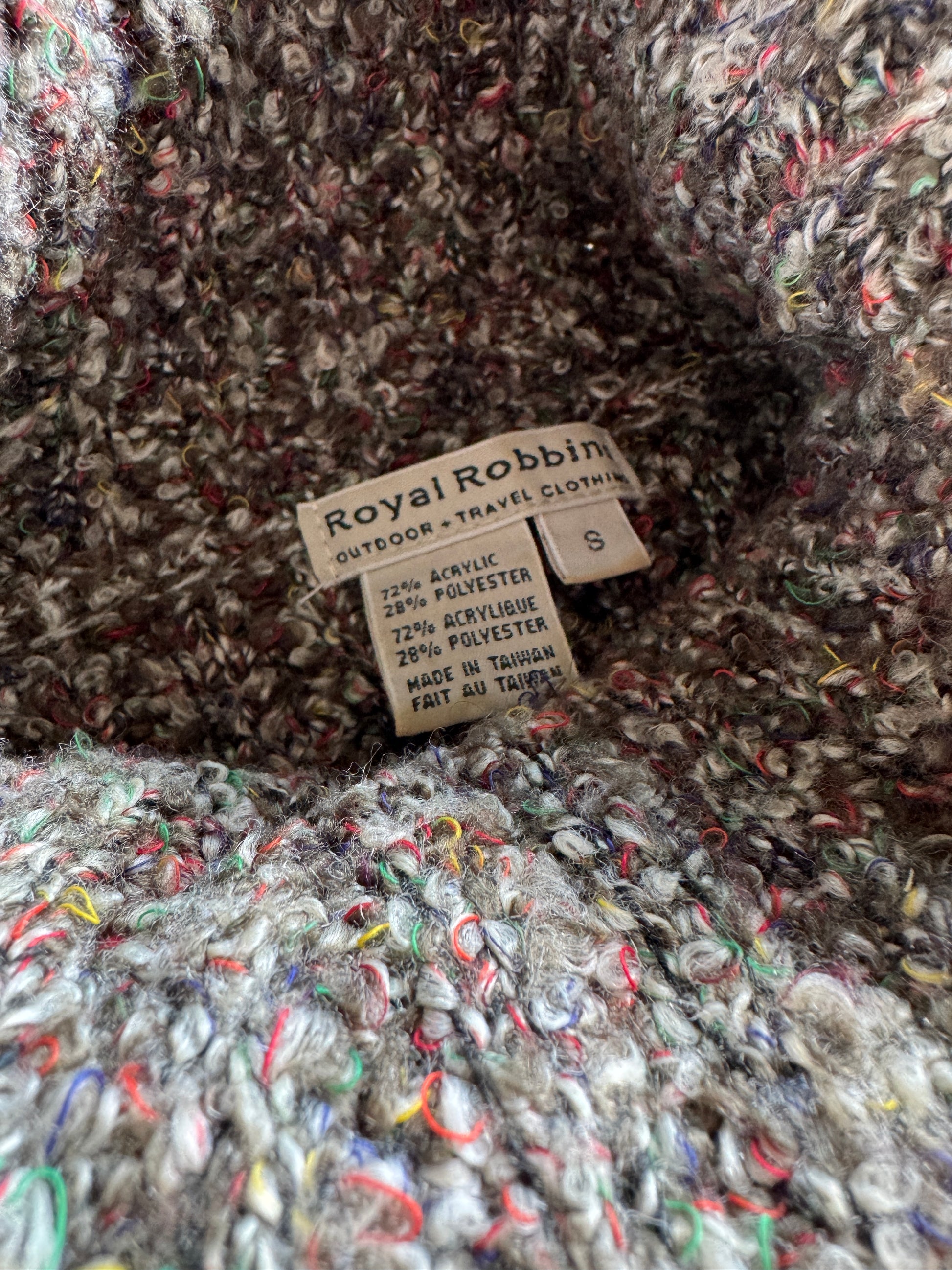 Y2K Subtle Multicolor Cozy Sweater