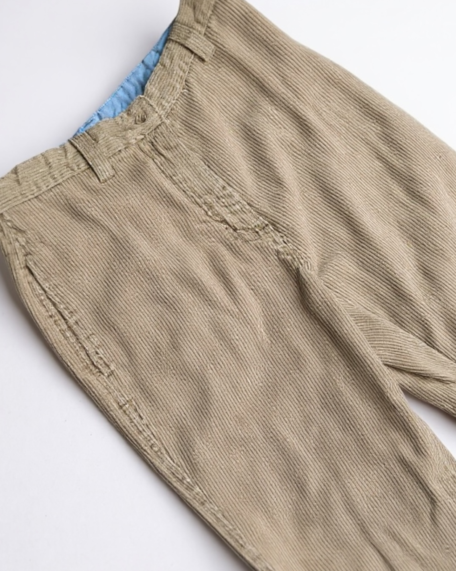 90s Khaki Cotton Corduroys