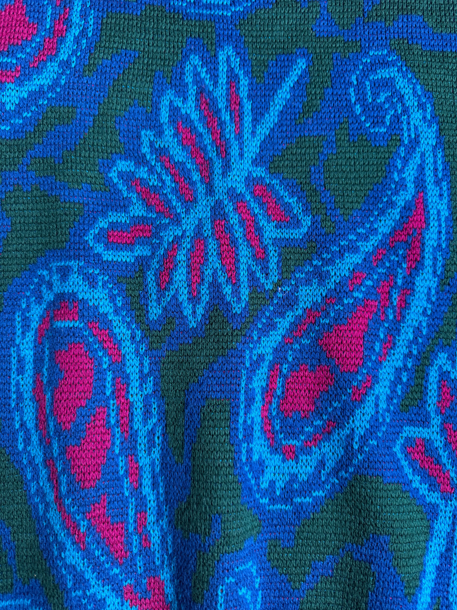 90s Paisley Sweater Vest