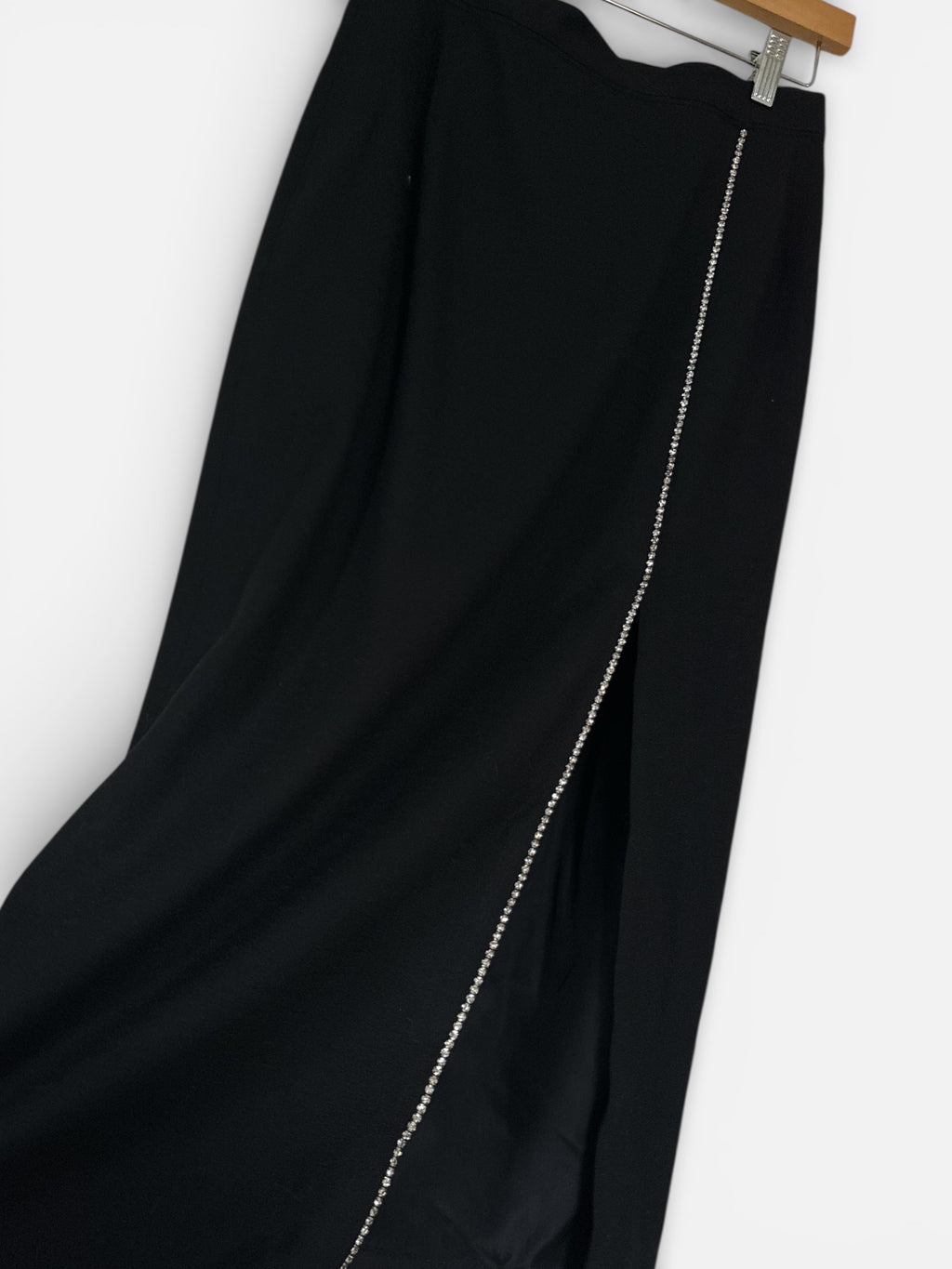 90s Midi Diamond Slit Skirt