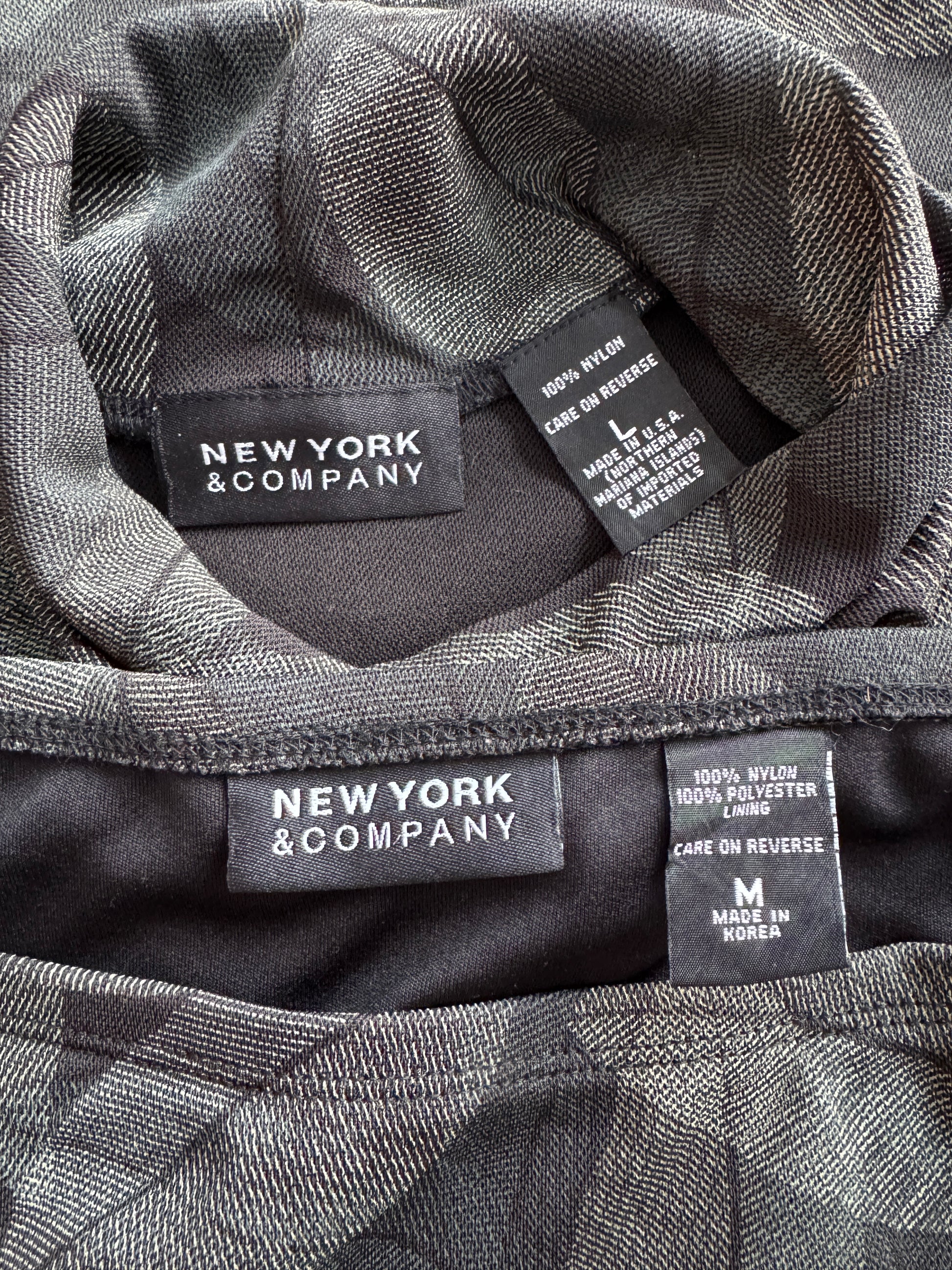 90s Fine Mesh Leaves Two Piece Set