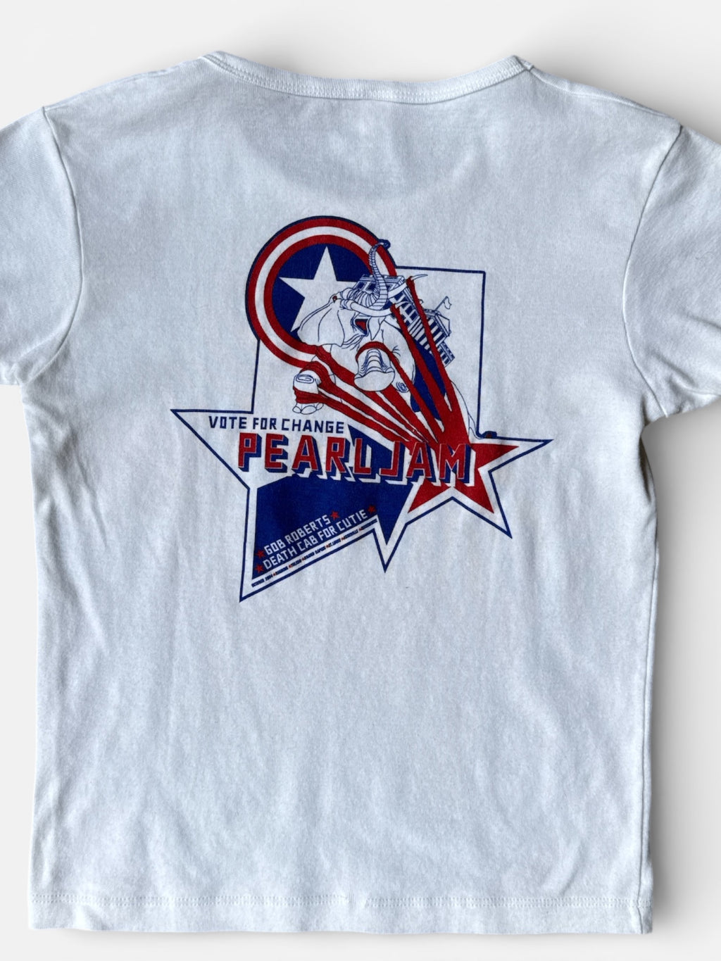 Y2K Pearl Jam Vote for Change Baby Tee