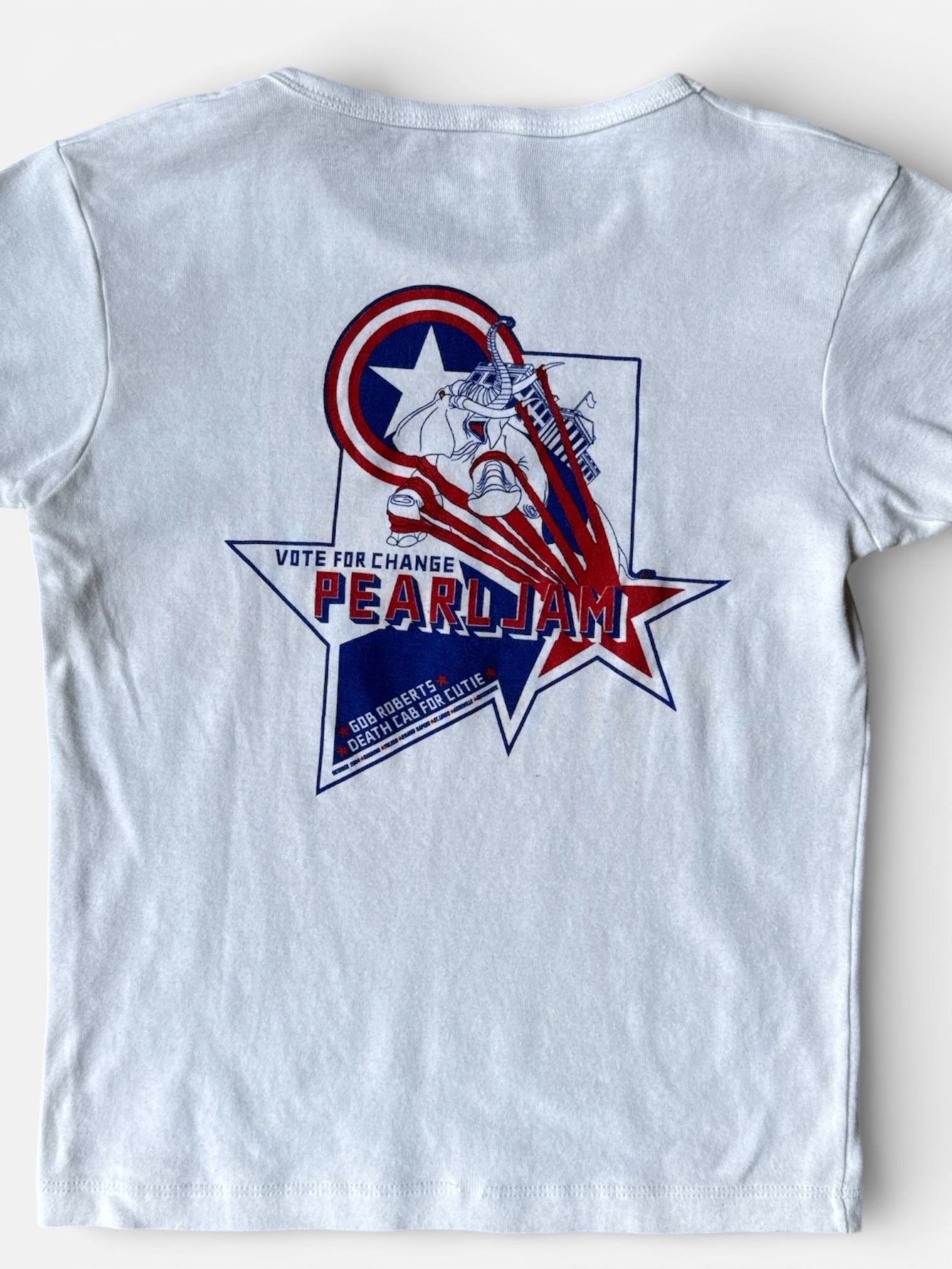 Y2K Pearl Jam Vote for Change Baby Tee