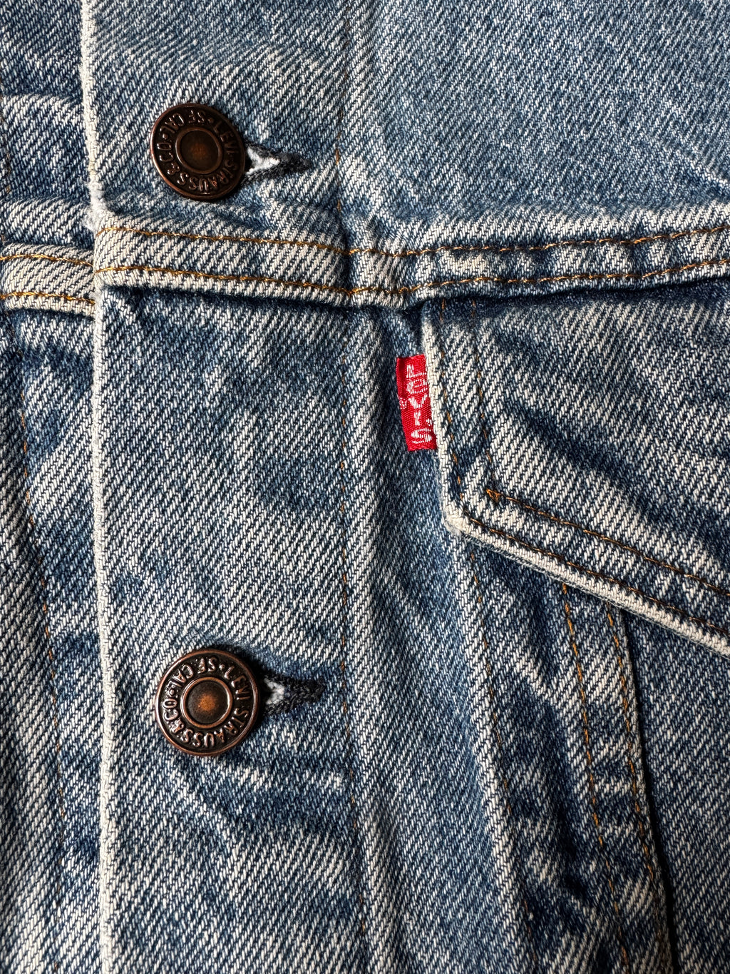 80s Levi’s Perfectly Distressed Denim Jacket