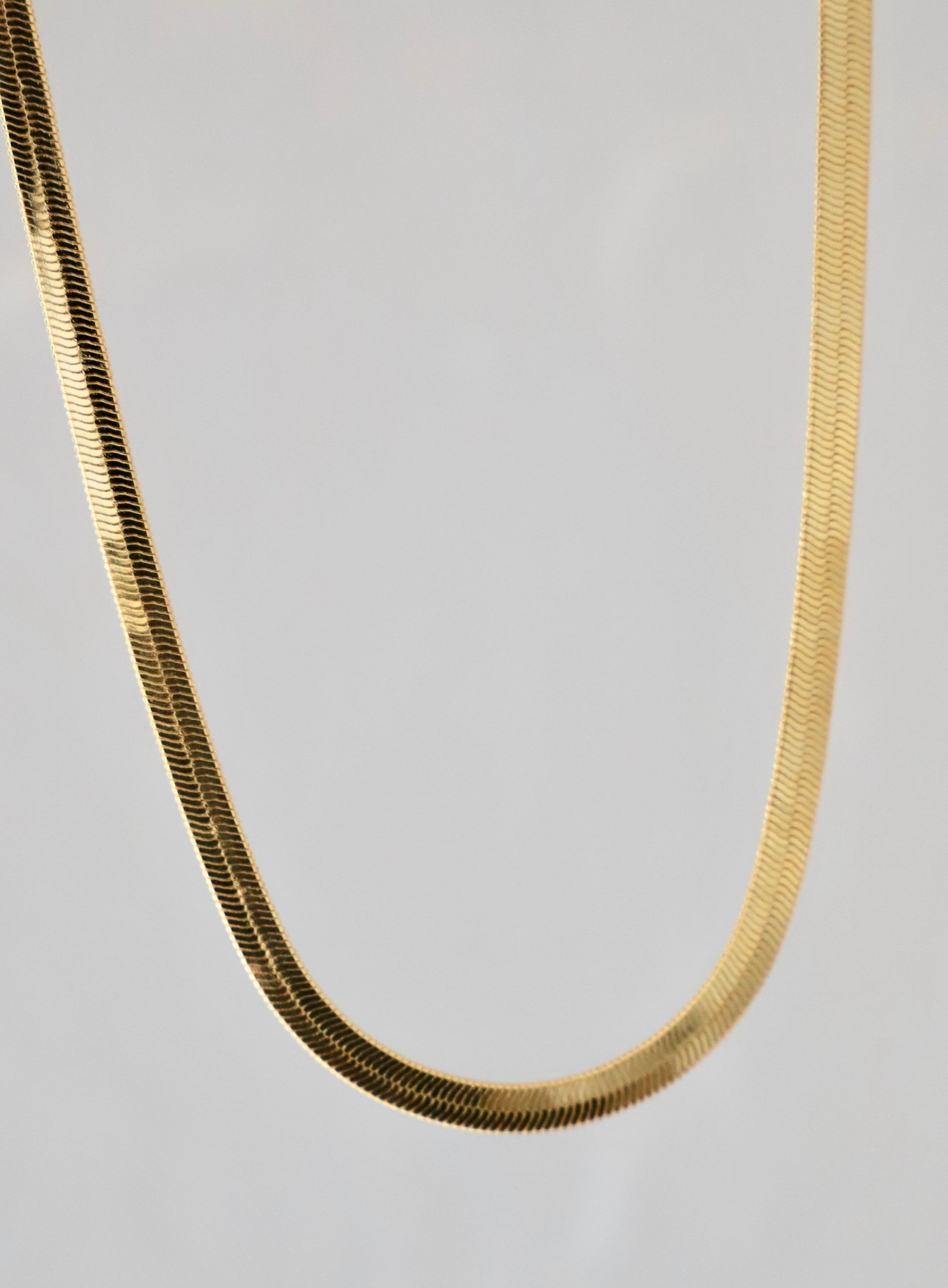 Herringbone Chain Necklace
