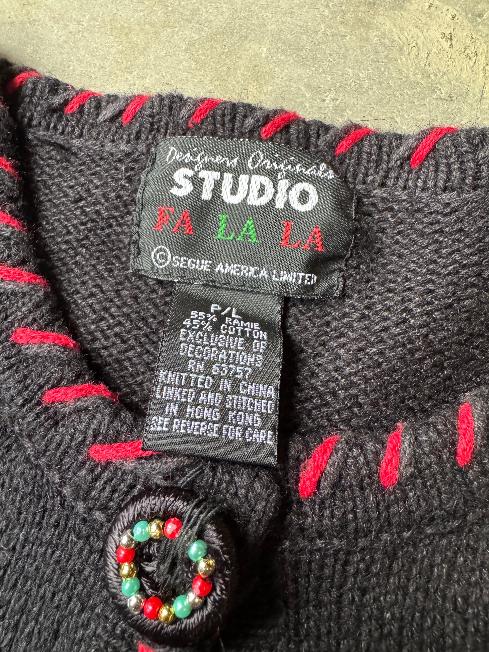 90s Christmas Chic Cardigan