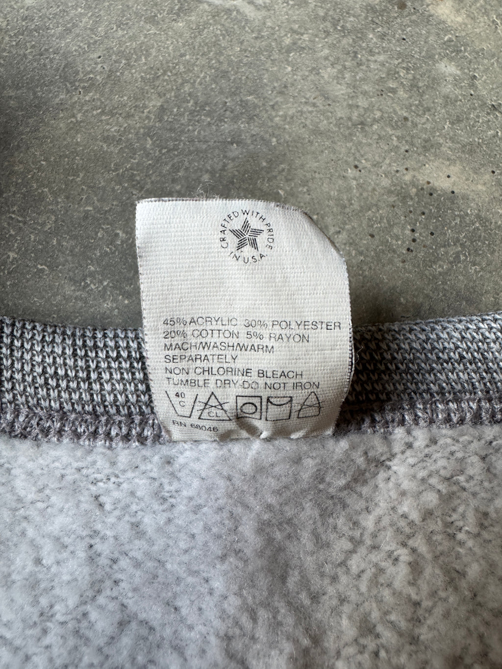 80s Tultex Reindeer Christmas Sweatshirt