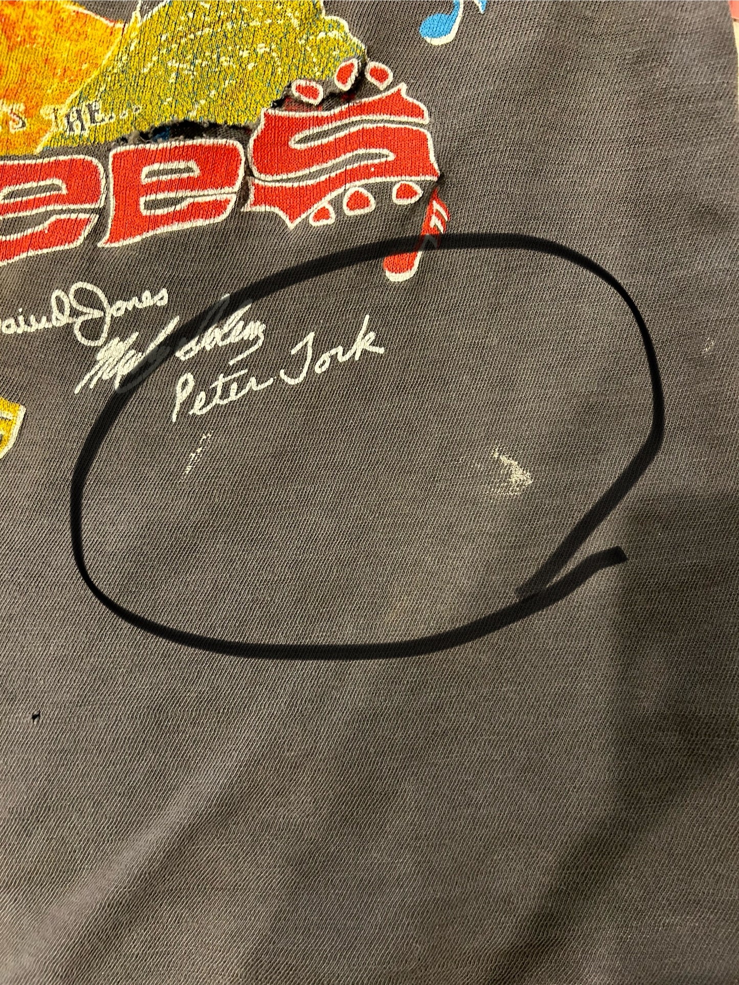 70s The Monkees World Tour Distressed Tee