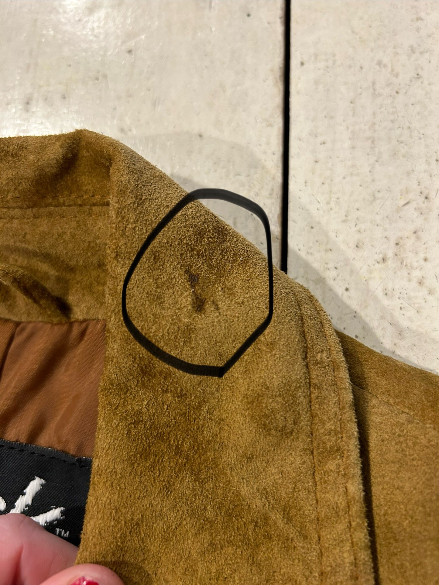 90s Classic Western Suede Fringe Jacket