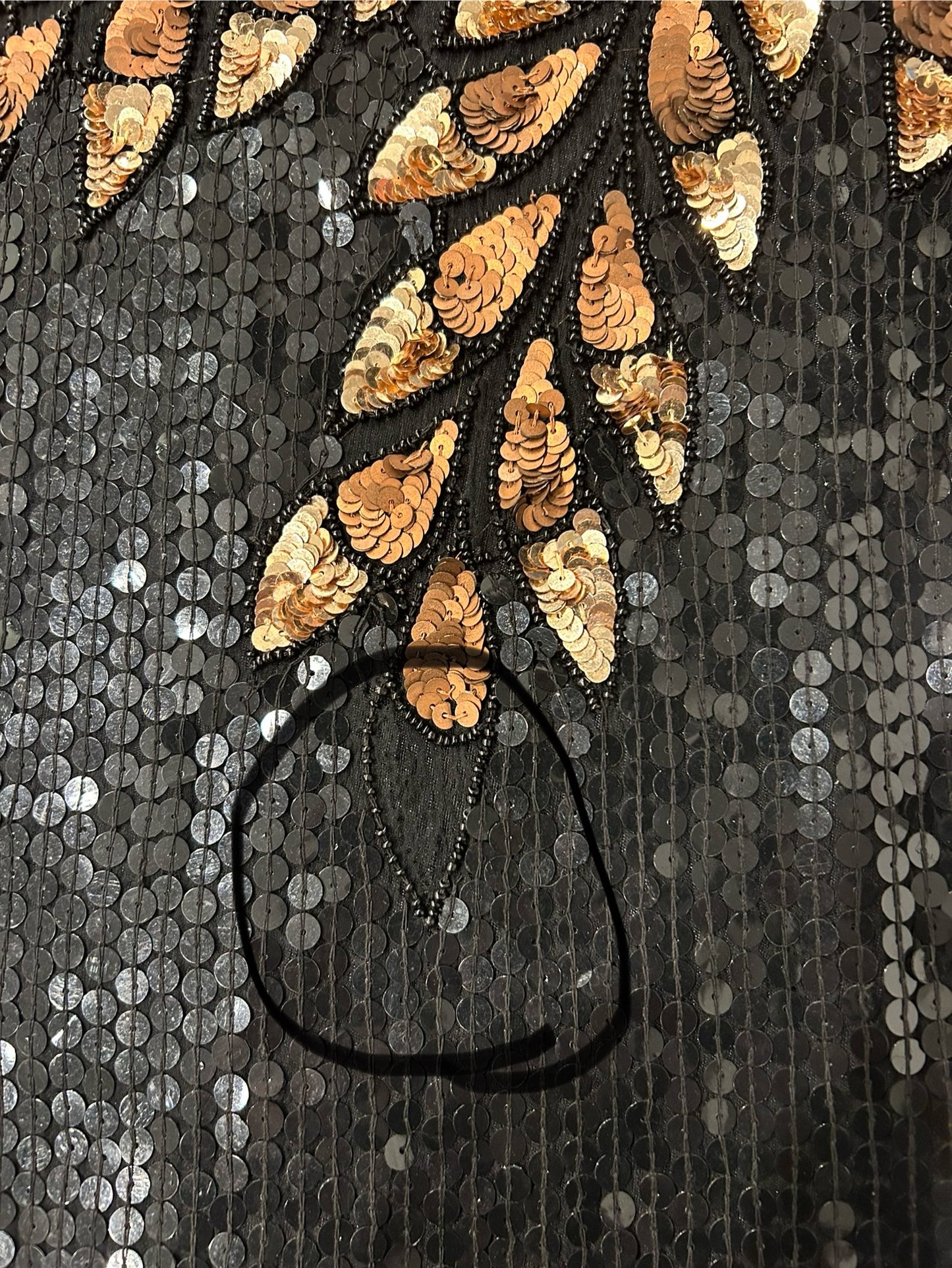 80s Royal Feelings Sequin Top