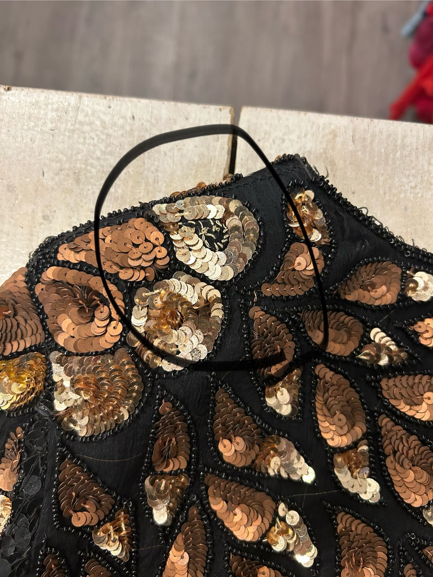 80s Royal Feelings Sequin Top