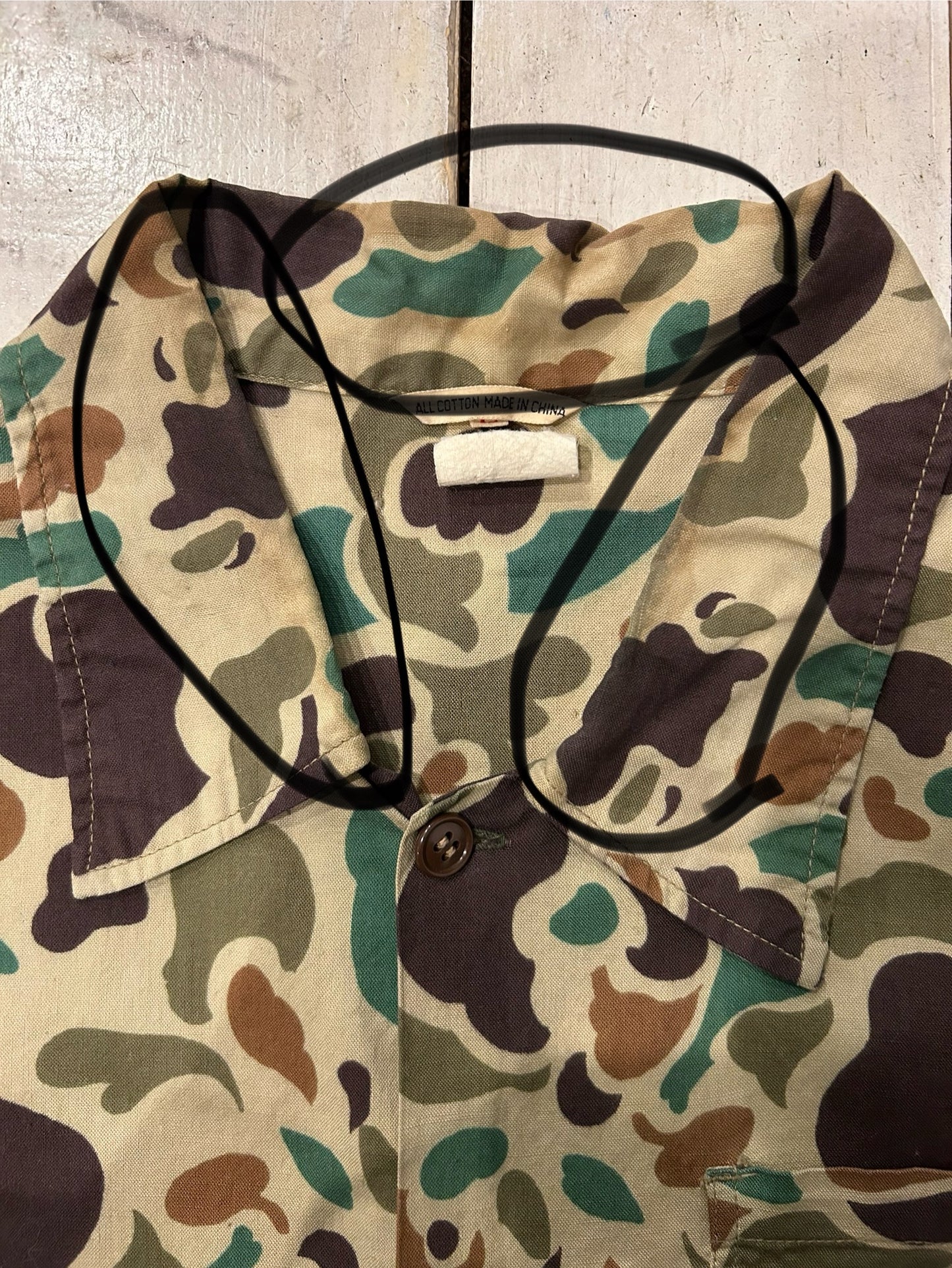 70s JcPenney Civilian Camo Shirt