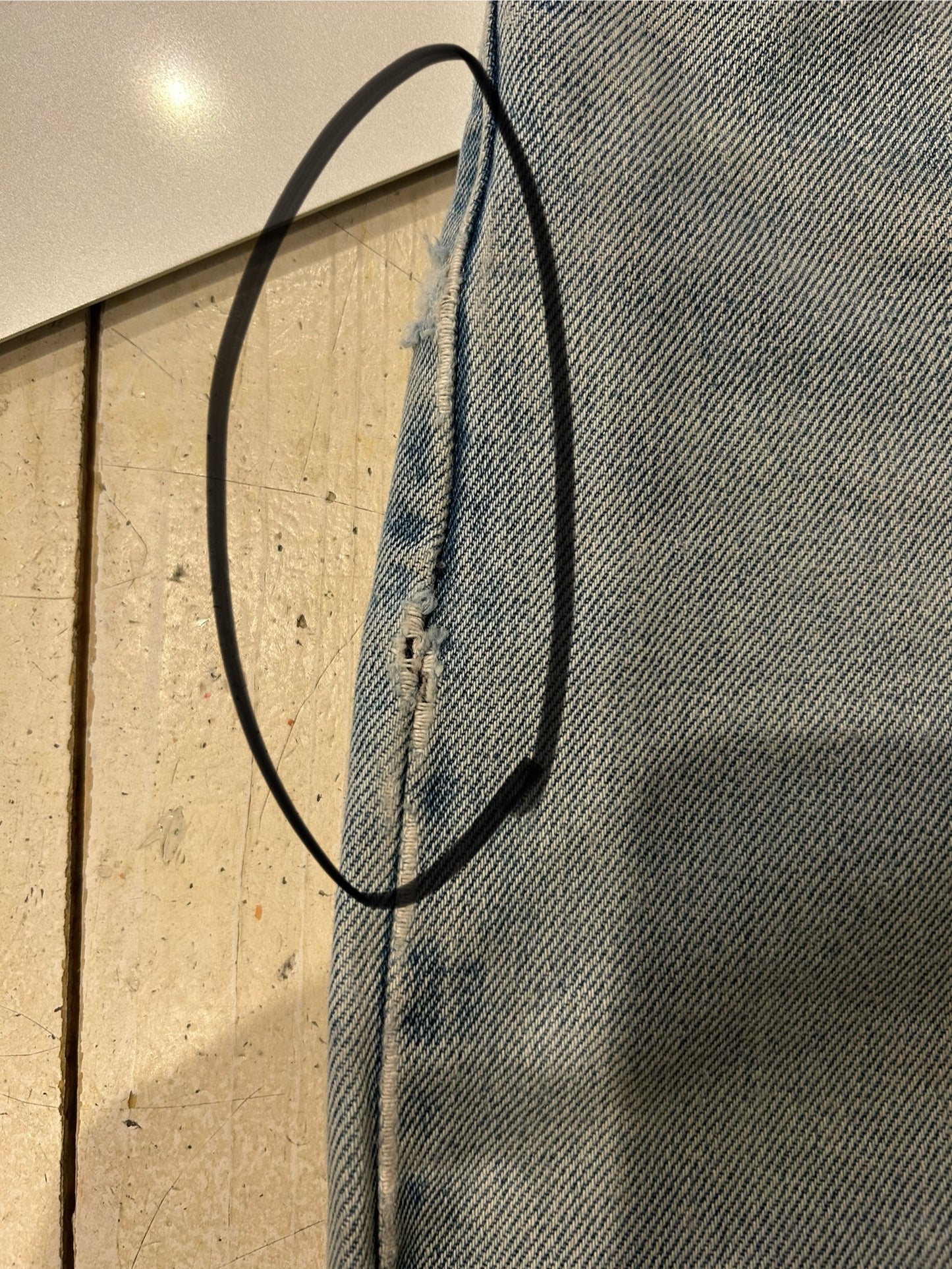 Reworked Repaired 90s Levis 505 Jeans