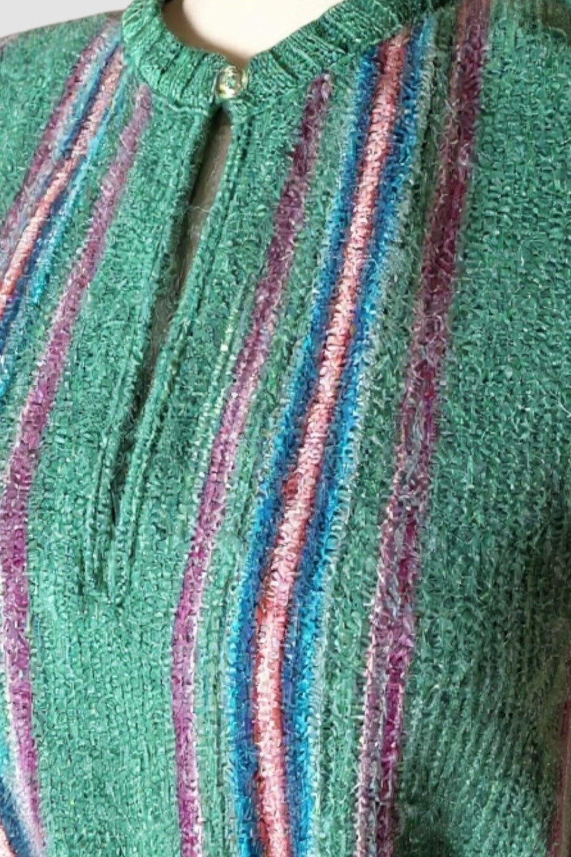 80s Missoni Knit Dress with Pockets