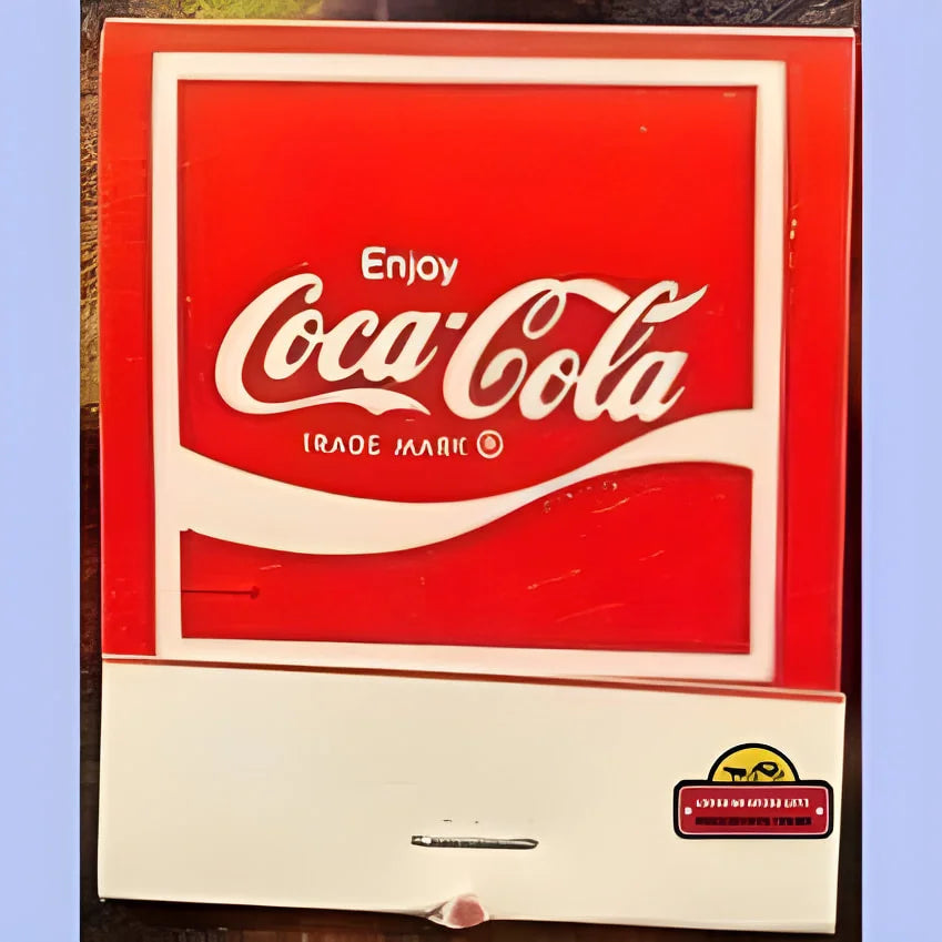 70s Deadstock Coca Cola Matchbook