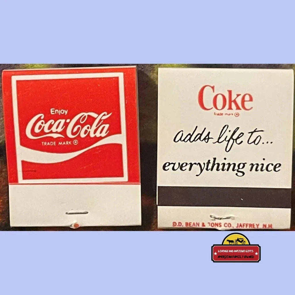 70s Deadstock Coca Cola Matchbook