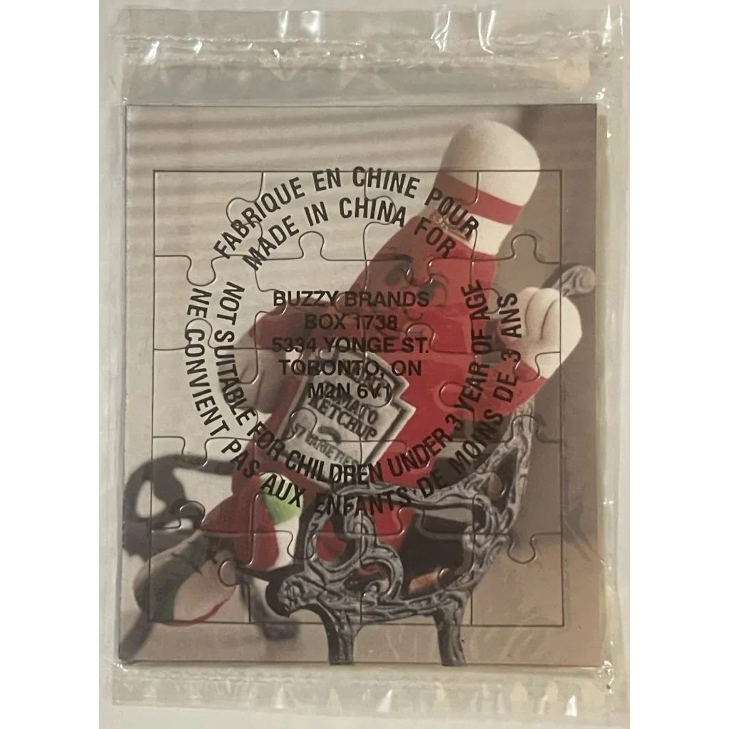 Vintage Deadstock Heinz Ketchup Puzzle