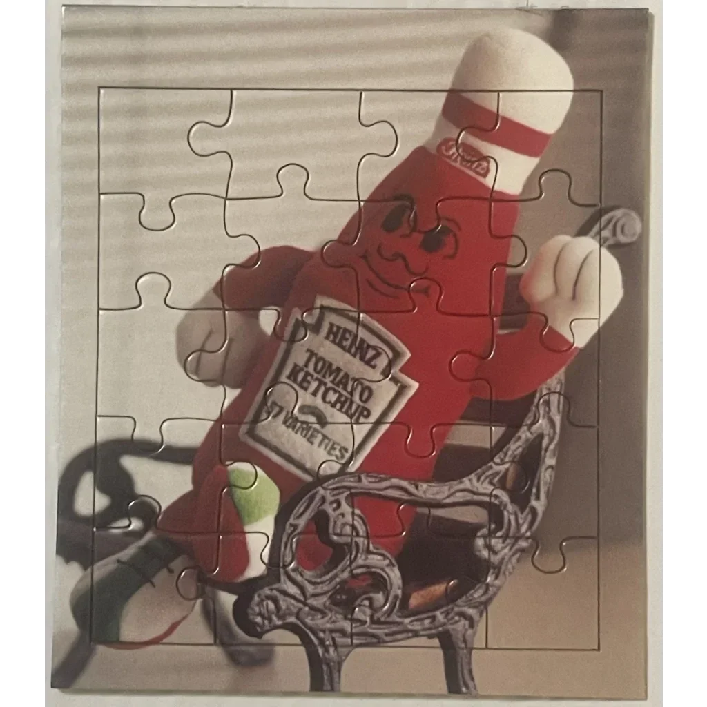 Vintage Deadstock Heinz Ketchup Puzzle